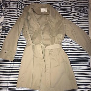 Zara Girls belted trench jacket size 6